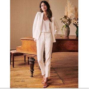 Sezane Blush Pink Women's Trousers